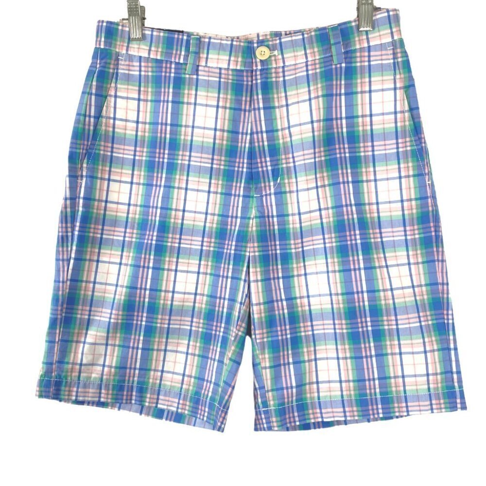 Vineyard Vines Breaker Shorts Plaid Multicolored Cotton NWT‎ Men's Size 30